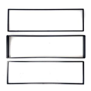 MASCHERINA MONTAGGIO AUTORADIO CITROEN C2,C3,C4-PEUGEOUT 207-307-1007