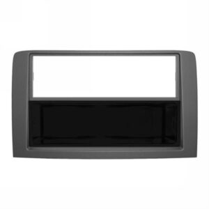 MASCHERINA MONTAGGIO AUTORADIO FIAT IDEA GRIGIO CON CASSETTO
