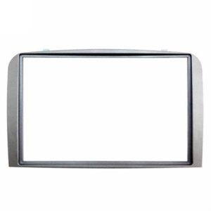 MASCHERINA MONTAGGIO AUTORADIO 2DIN ALFA ROMEO 147/GT ARGENTO