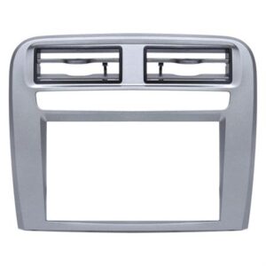 KIT MASCHERINA MONTAGGIO AUTORADIO 2DIN FIAT GRANDE PUNTO Grigio Argento