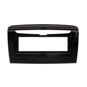 MASCHERINA MONTAGGIO AUTORADIO LANCIA YPSILON 2012 1DIN NERO LUCIDO