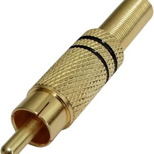 CONNETTORE RCA Maschio a Saldare
