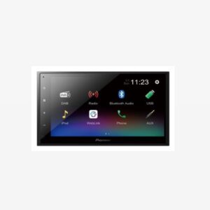 PIONEER DMH-A340DAB Autoradio 2 din Multimediale Schermo 6,8'', DAB/DAB+, USB, WebLink, Bluetooth, FLAC