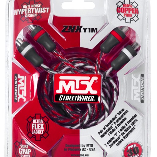 MTX ZNXY1M Cavo RCA 1M/2F - immagine 2
