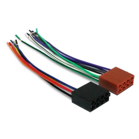 Connettori ISO autoradio separati con cavi